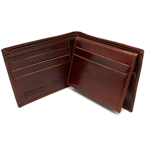 Floto Italian Leather Wallet Billfold Card Case Venezia inside 1